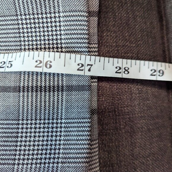 SEA New York Bacall Checked Double Breasted Grey Blazer - Picture 8 of 11